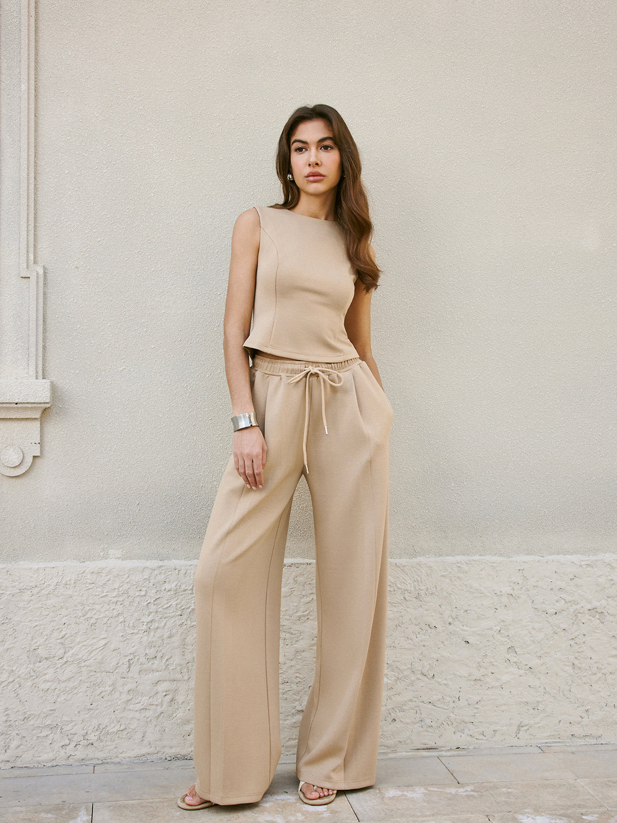 Fudus Ärmelloses Kurzes Oberteil