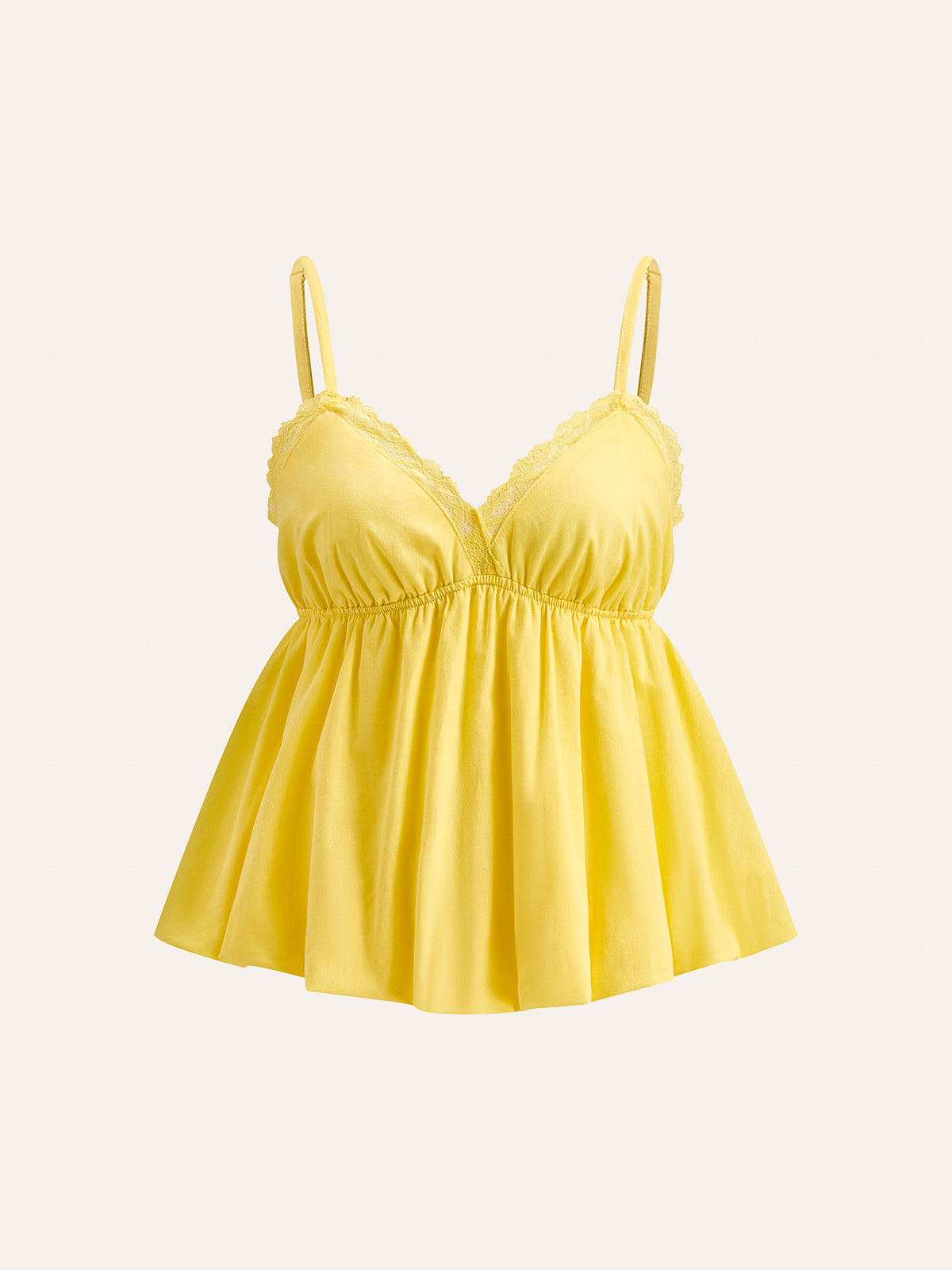 Fudus Spitzen-V-Ausschnitt-Camisole