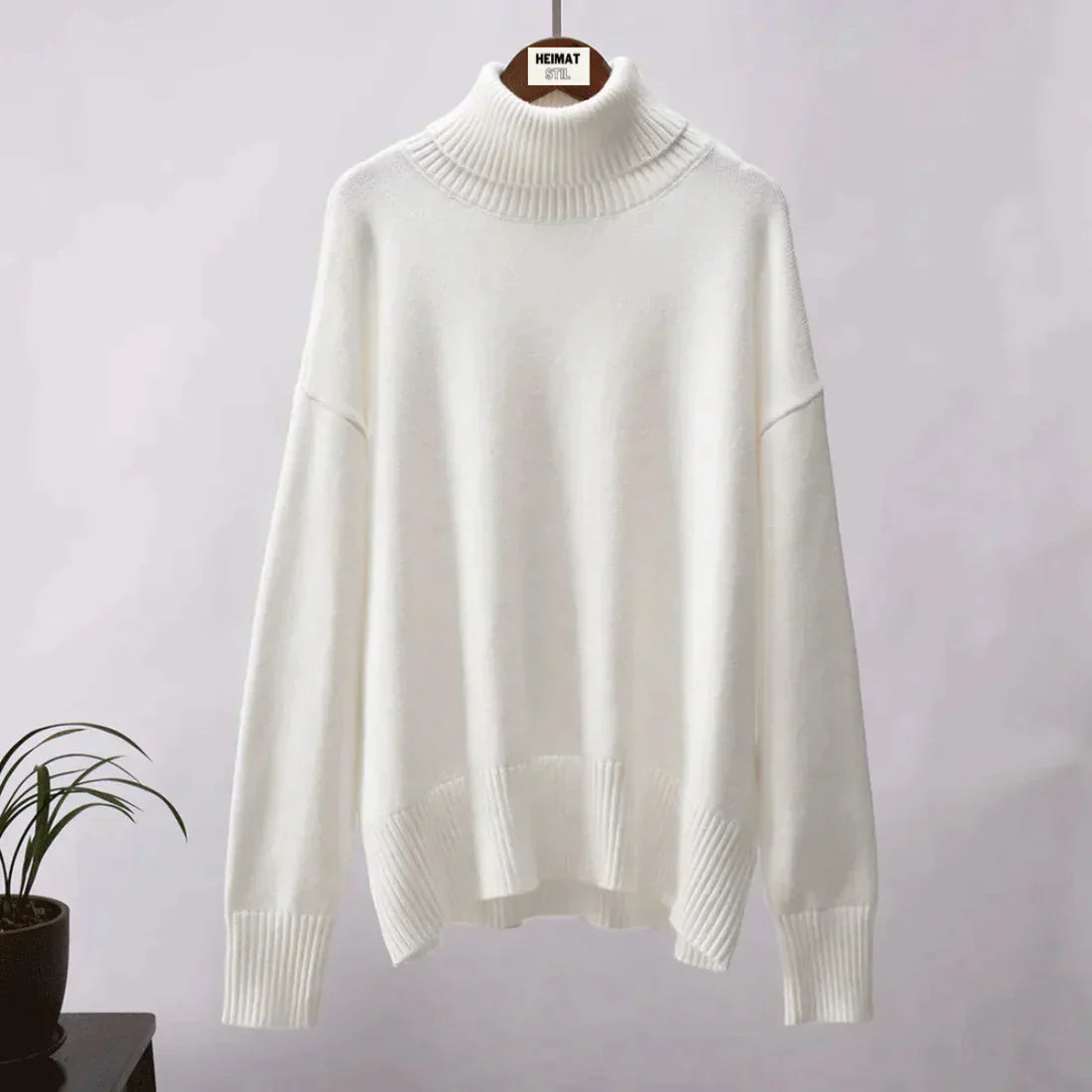 Krohn-e | Locker Gestrickter Pullover für Frauen