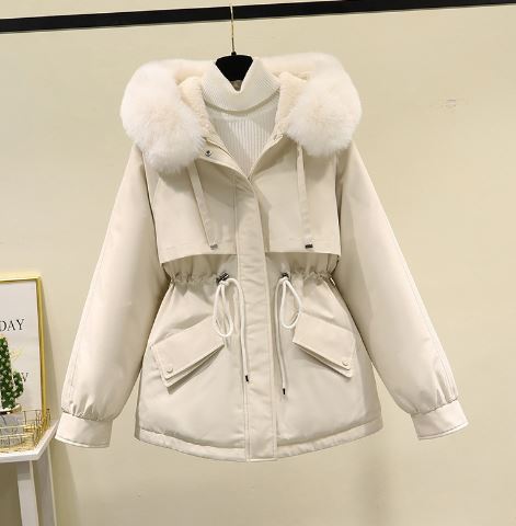 Krohn-e | Übergroße Baumwoll Wd Jacke mit Samtfutter