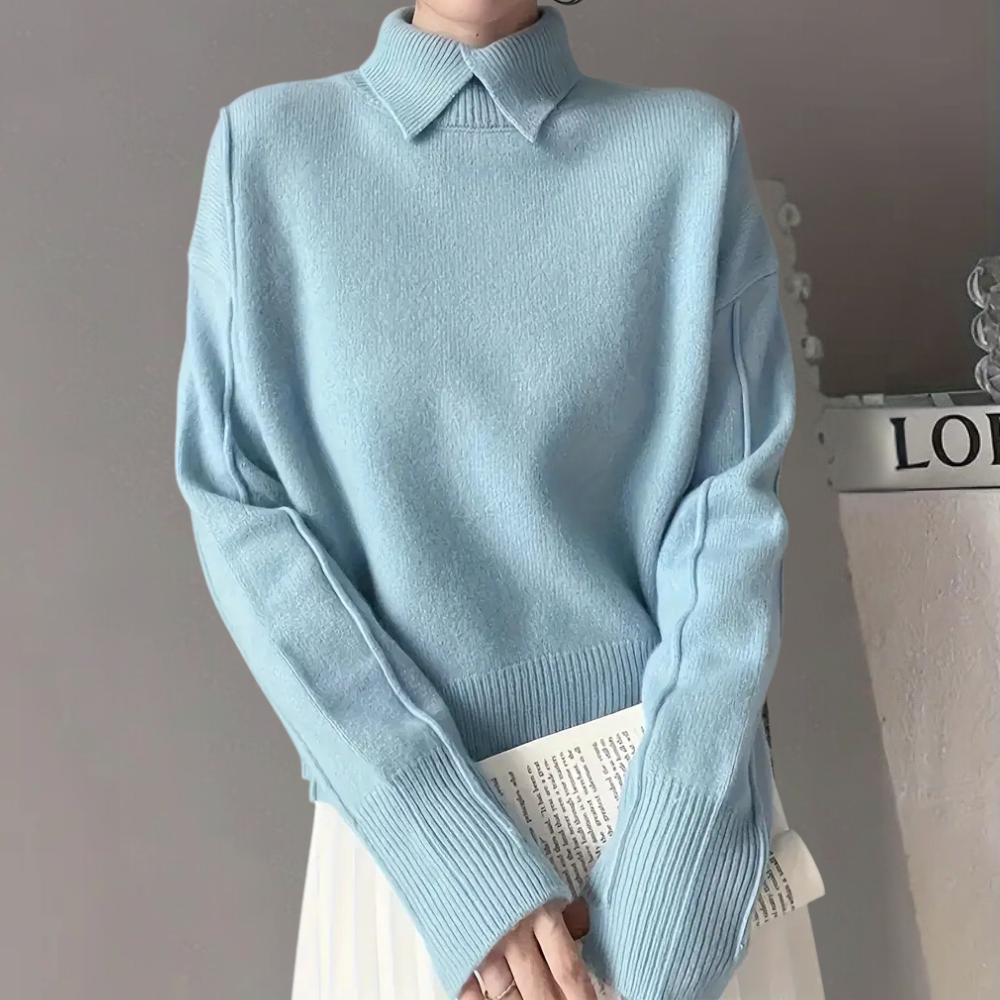 Edler Häkelpullover KAYLA für Damen