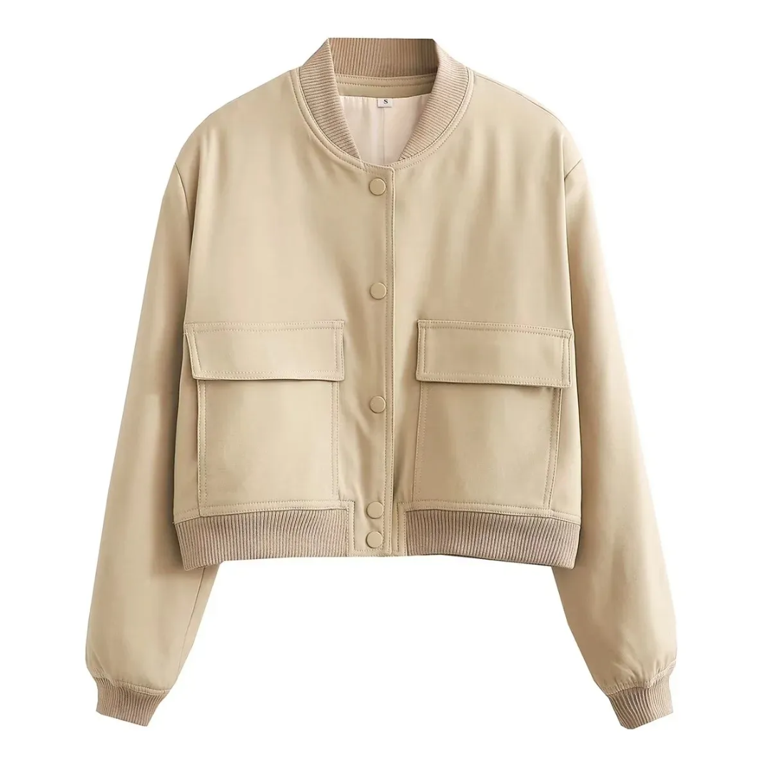 Krohn-e | Gekürzte Varsity Jacke - Stilvoll & Lässig