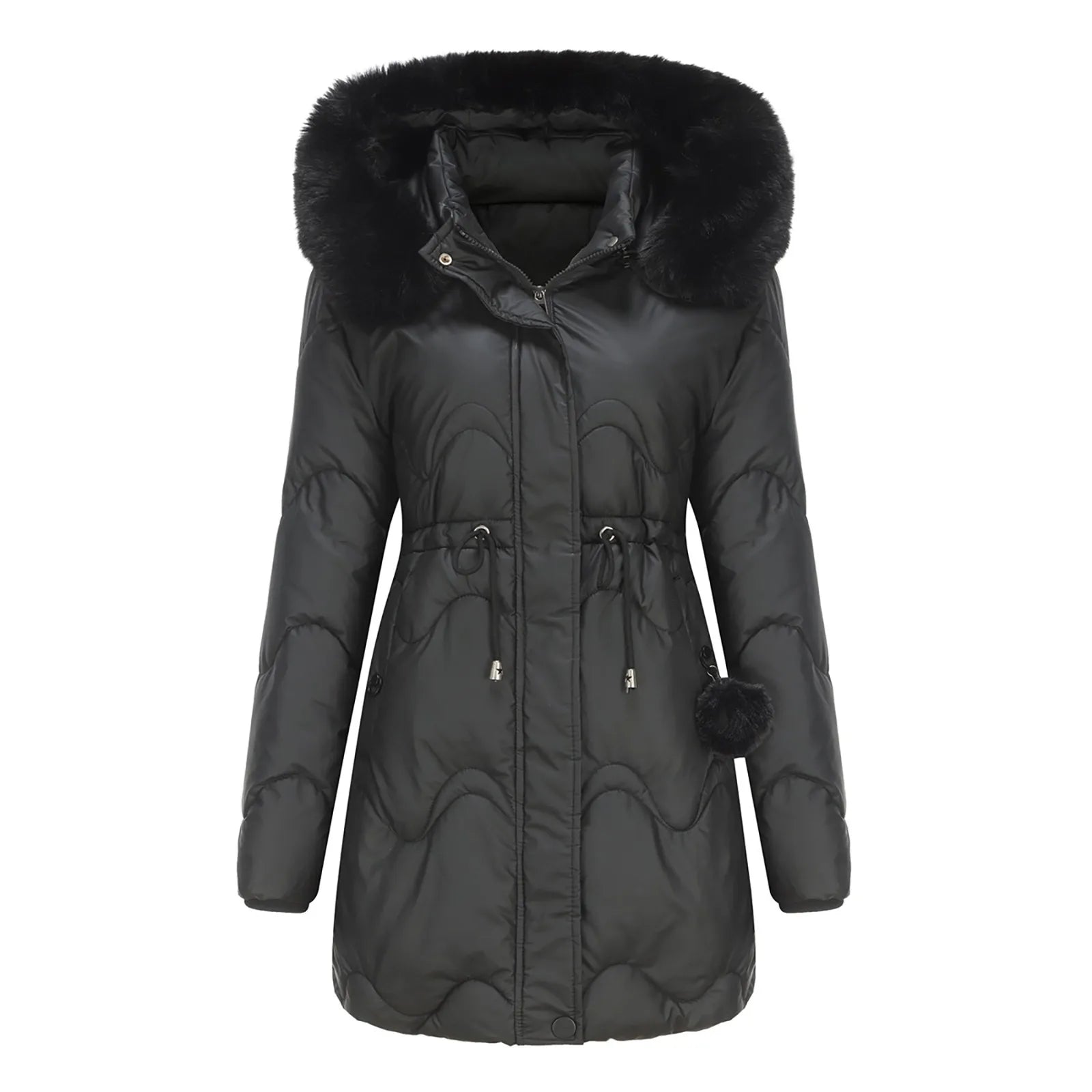 Krohn-e | Stepp-Winterjacke mit weichem Kragen