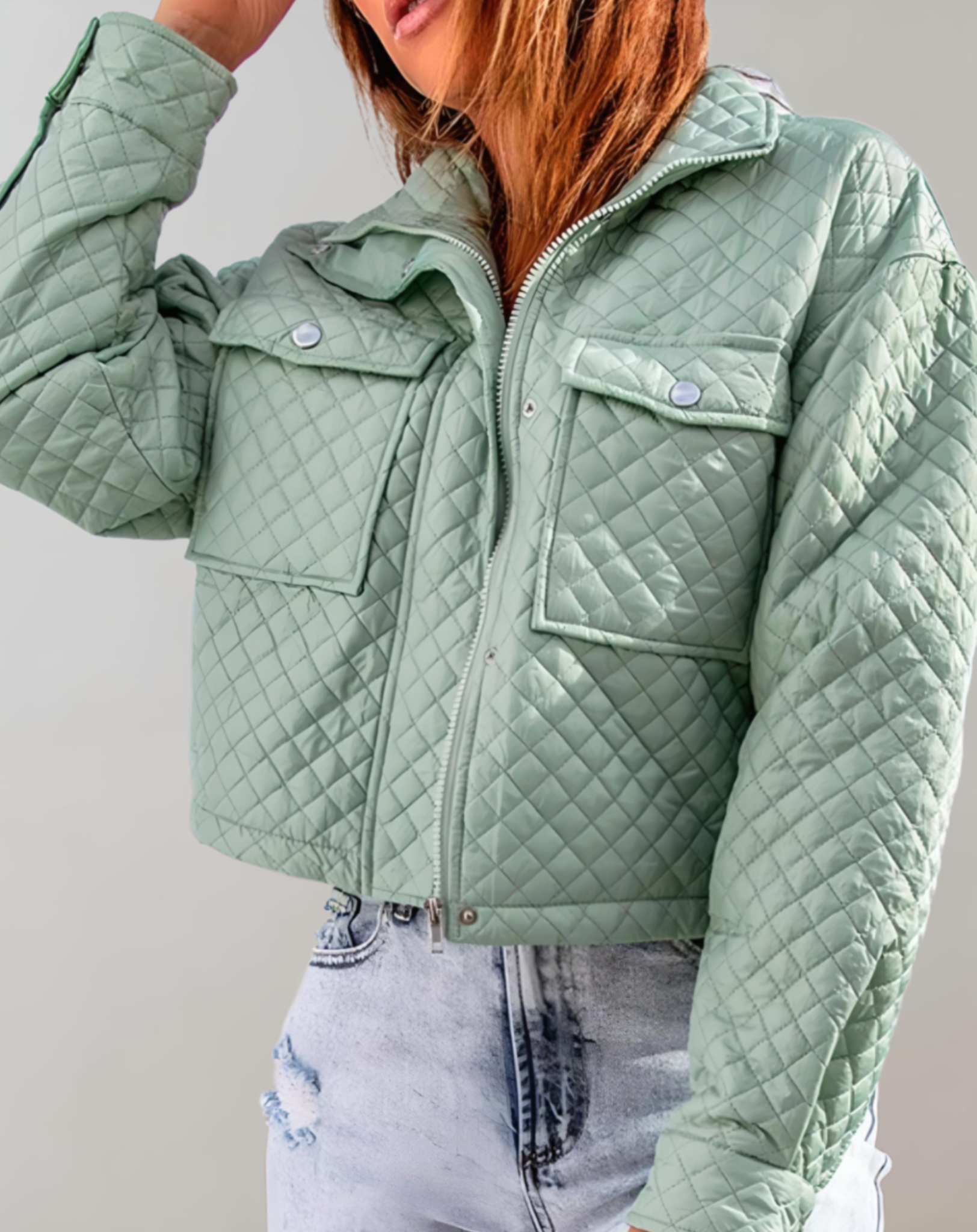 Krohn-e | Lässige Leichte Jacke mit Knöpfen