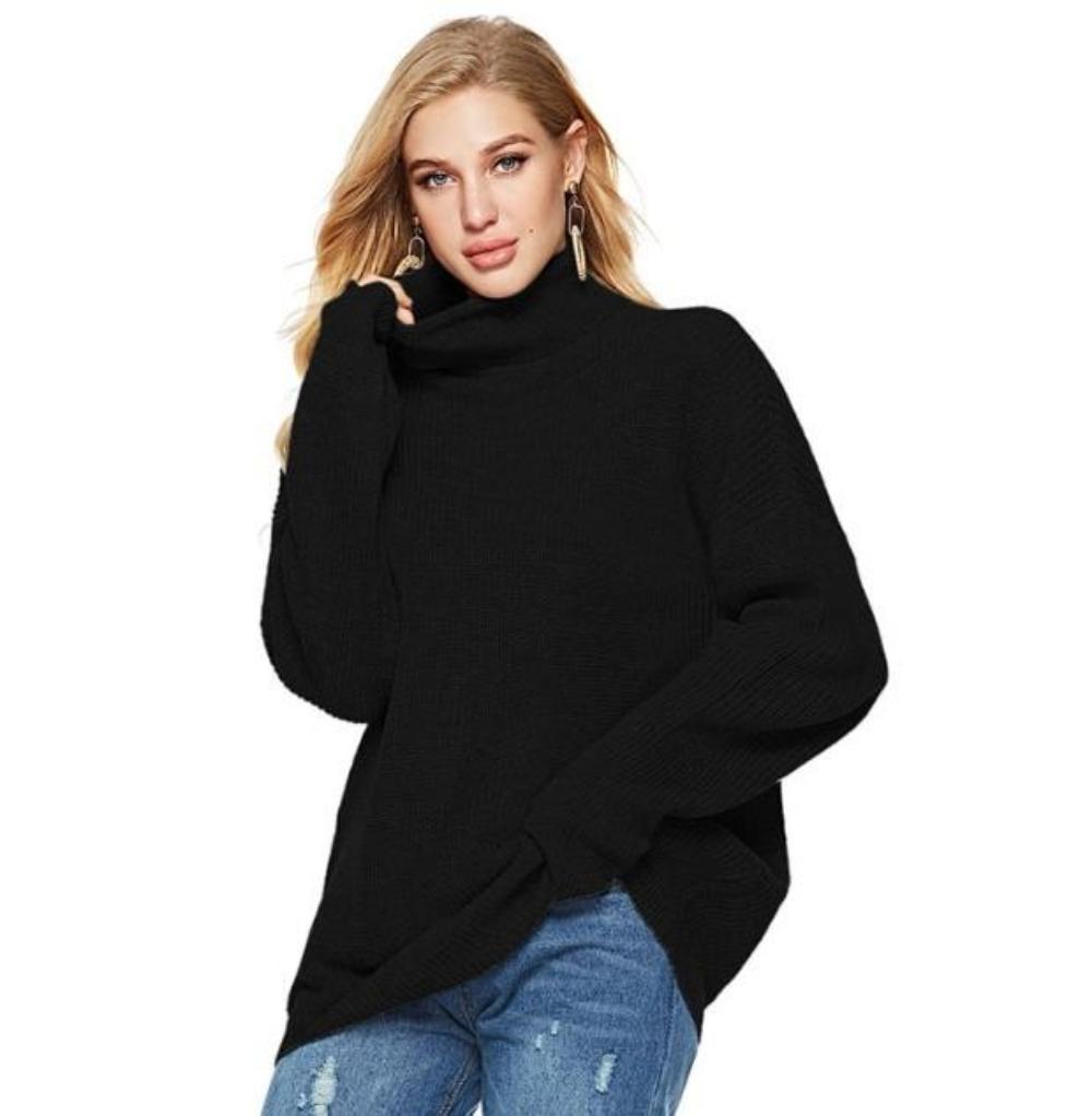 Krohn-e | Rollkragenpullover Weicher Strick Lässiger Komfort