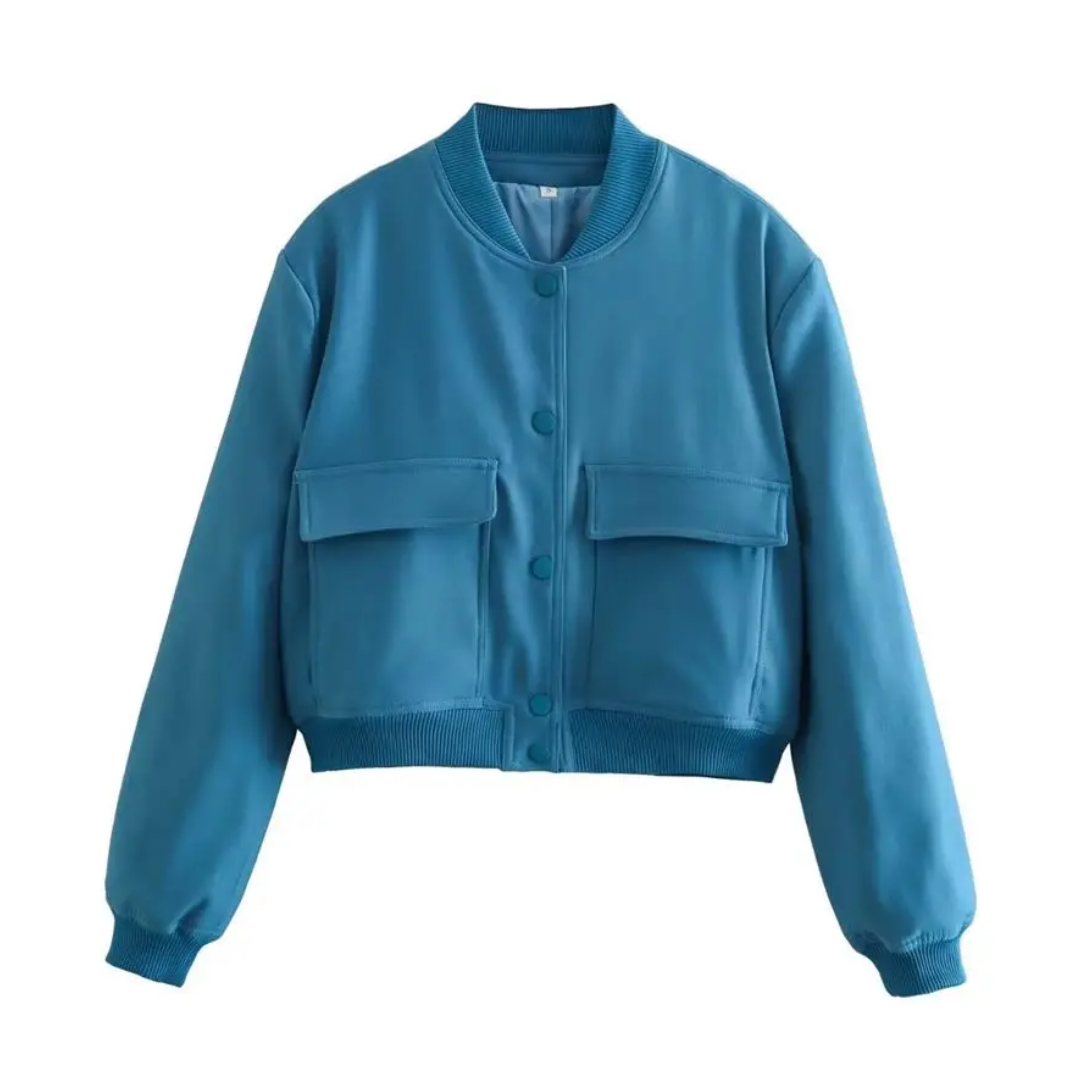 Krohn-e | Gekürzte Varsity Jacke - Stilvoll & Lässig