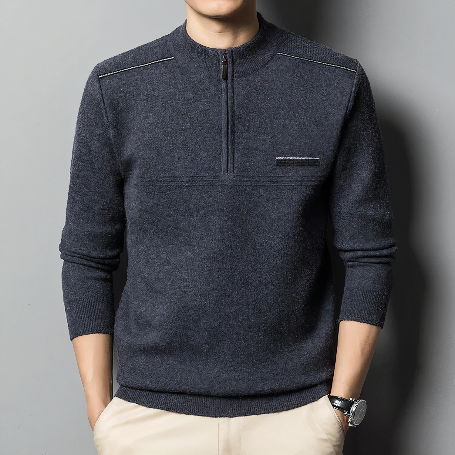 Männer-Pullover: weich, bequem, Brenner