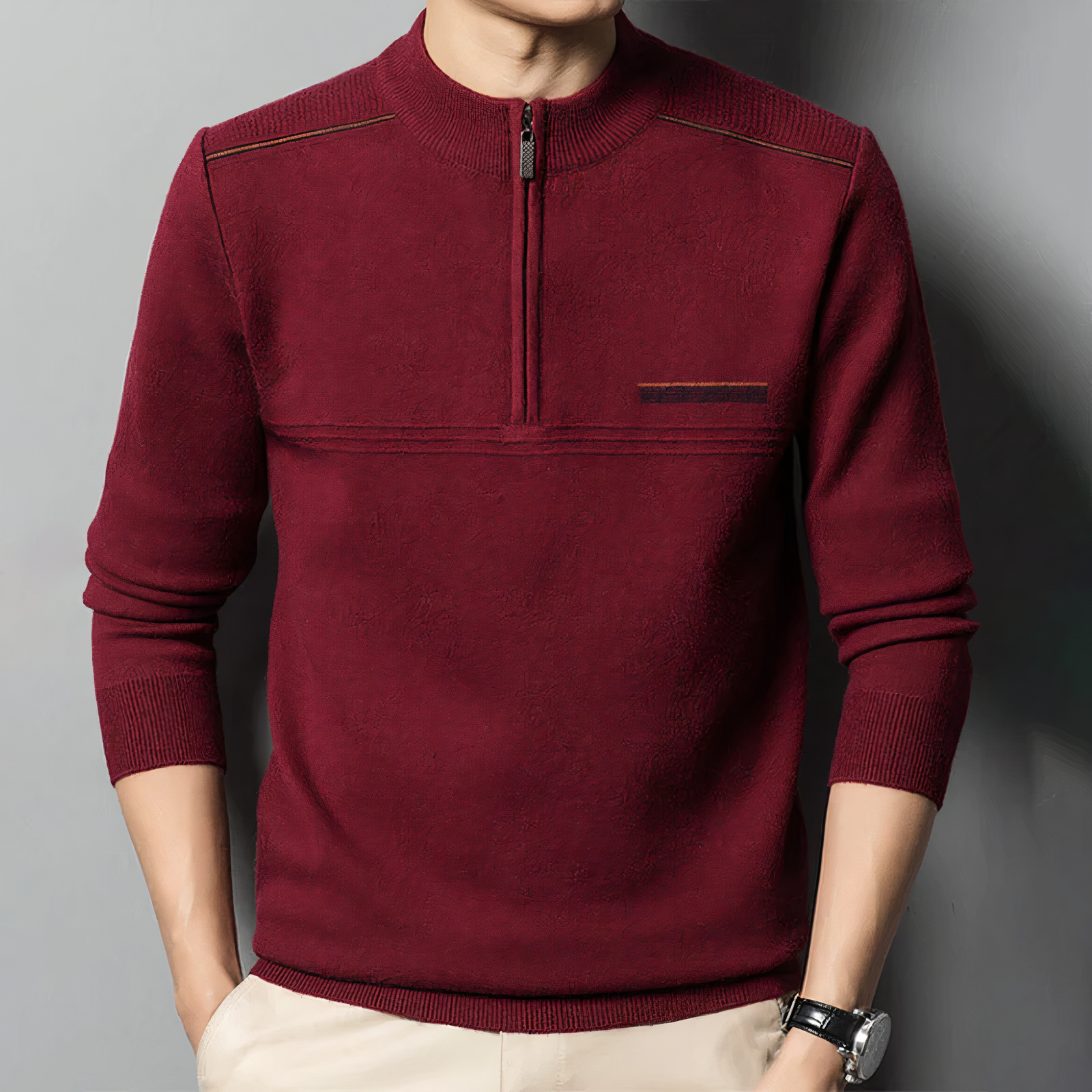 Männer-Pullover: weich, bequem, Brenner