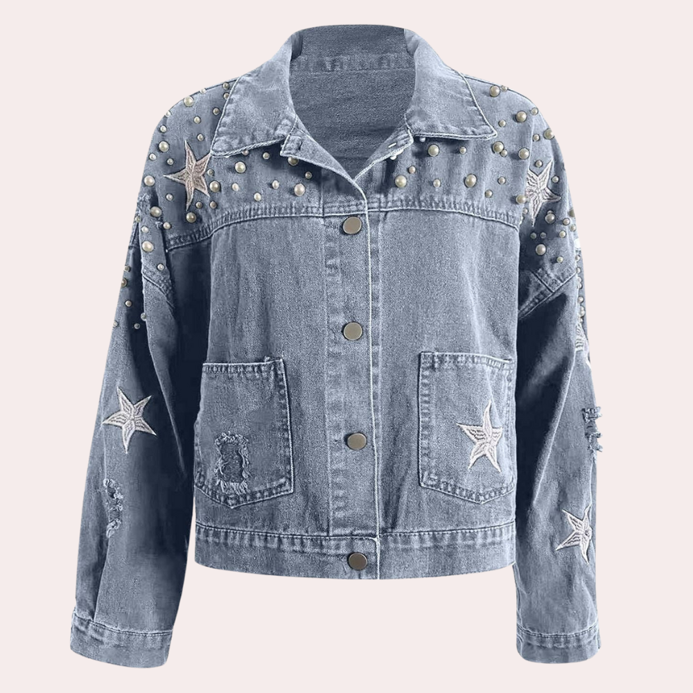 Krohn-e | Moderne Jeansjacke für Damen für den Herbst