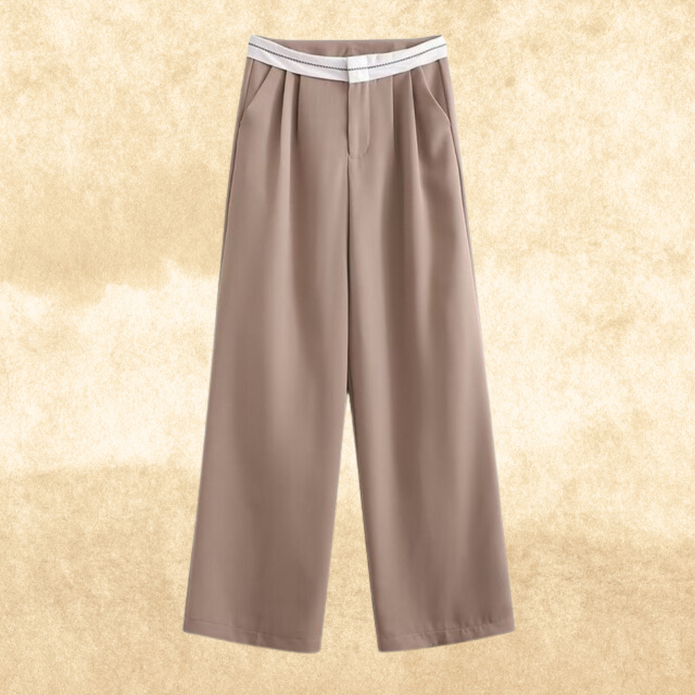 AURORA – Højtaljede vintagebukser