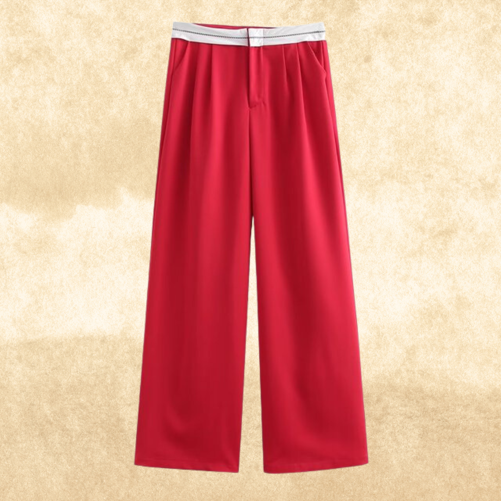 AURORA – Højtaljede vintagebukser