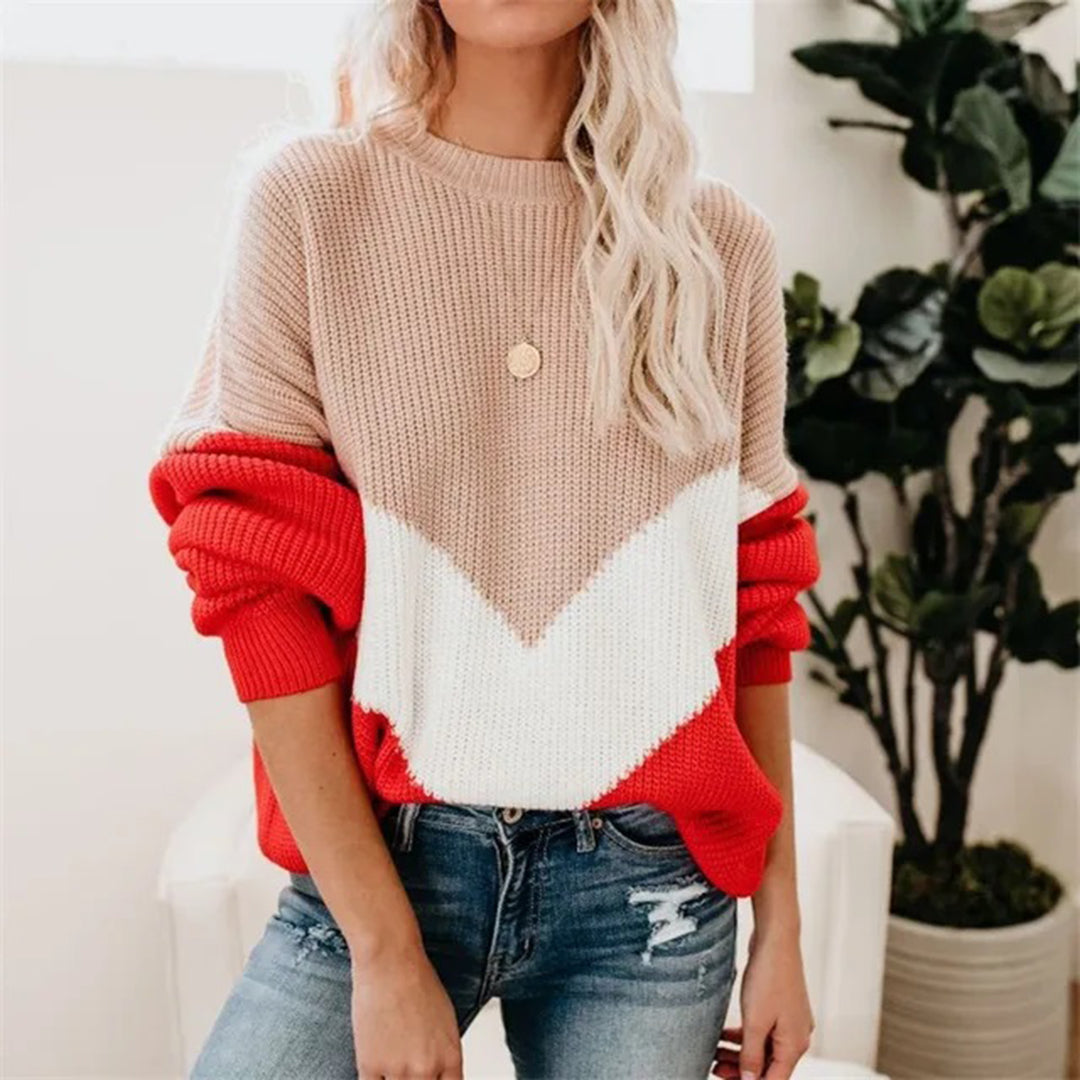 Herbstpullover Fräulein - lässiger Schnitt
