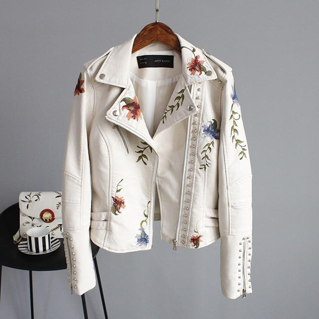 Krohn-e | Blumenjacke für Frauen, Herbstkollektion