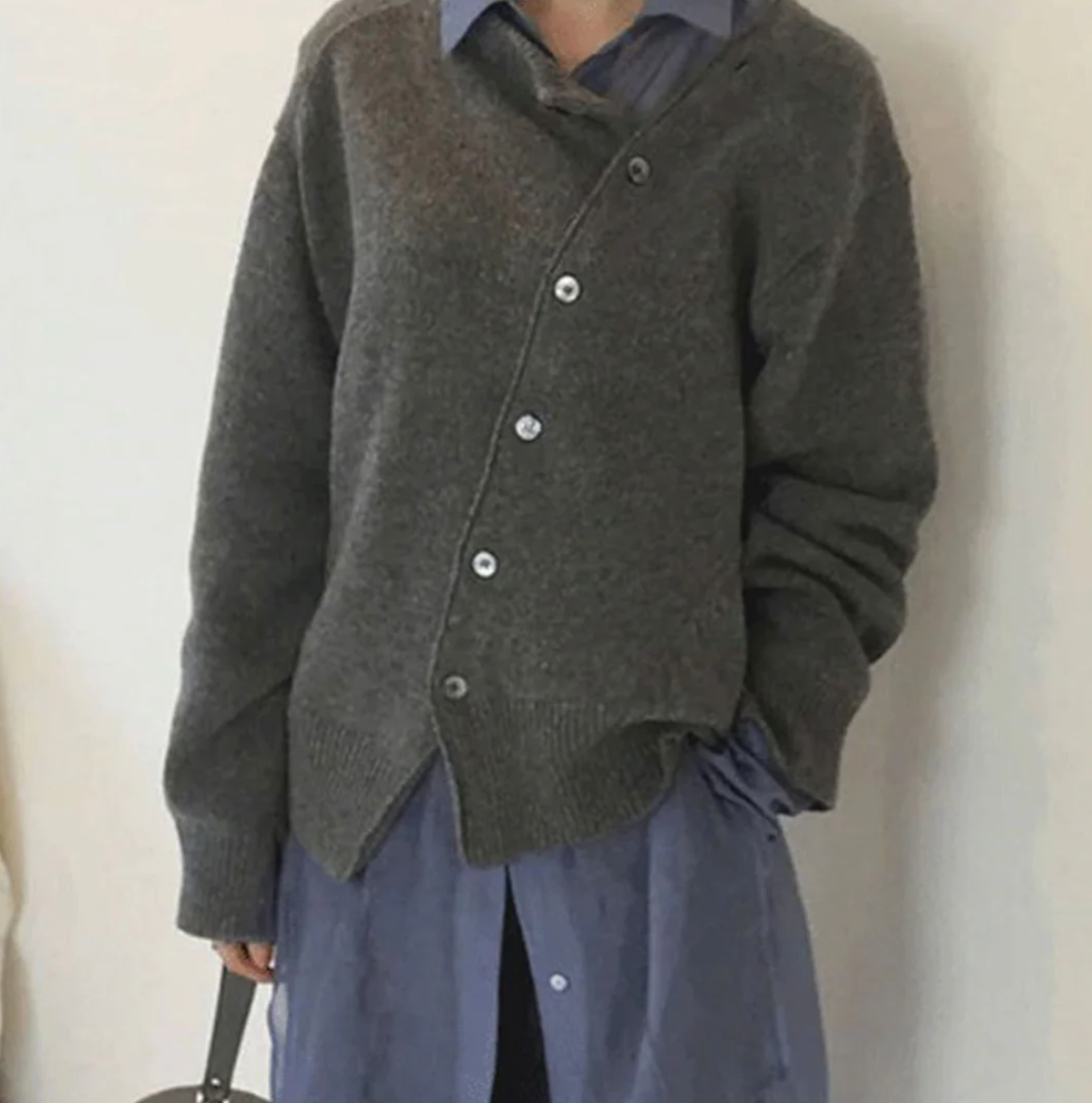Krohn-e | Weicher und Eleganter Cardigan