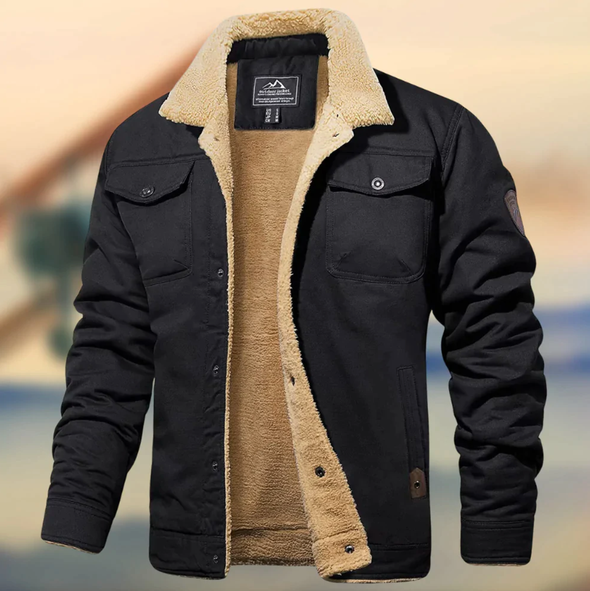 Krohn-e | Elegante Warme Alltagsjacke