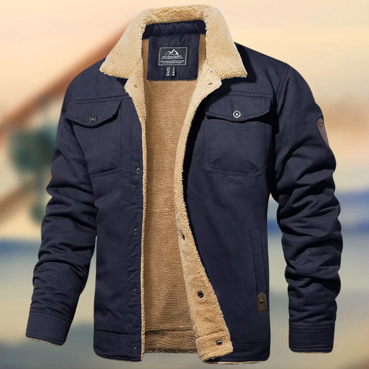 Krohn-e | Elegante Warme Alltagsjacke