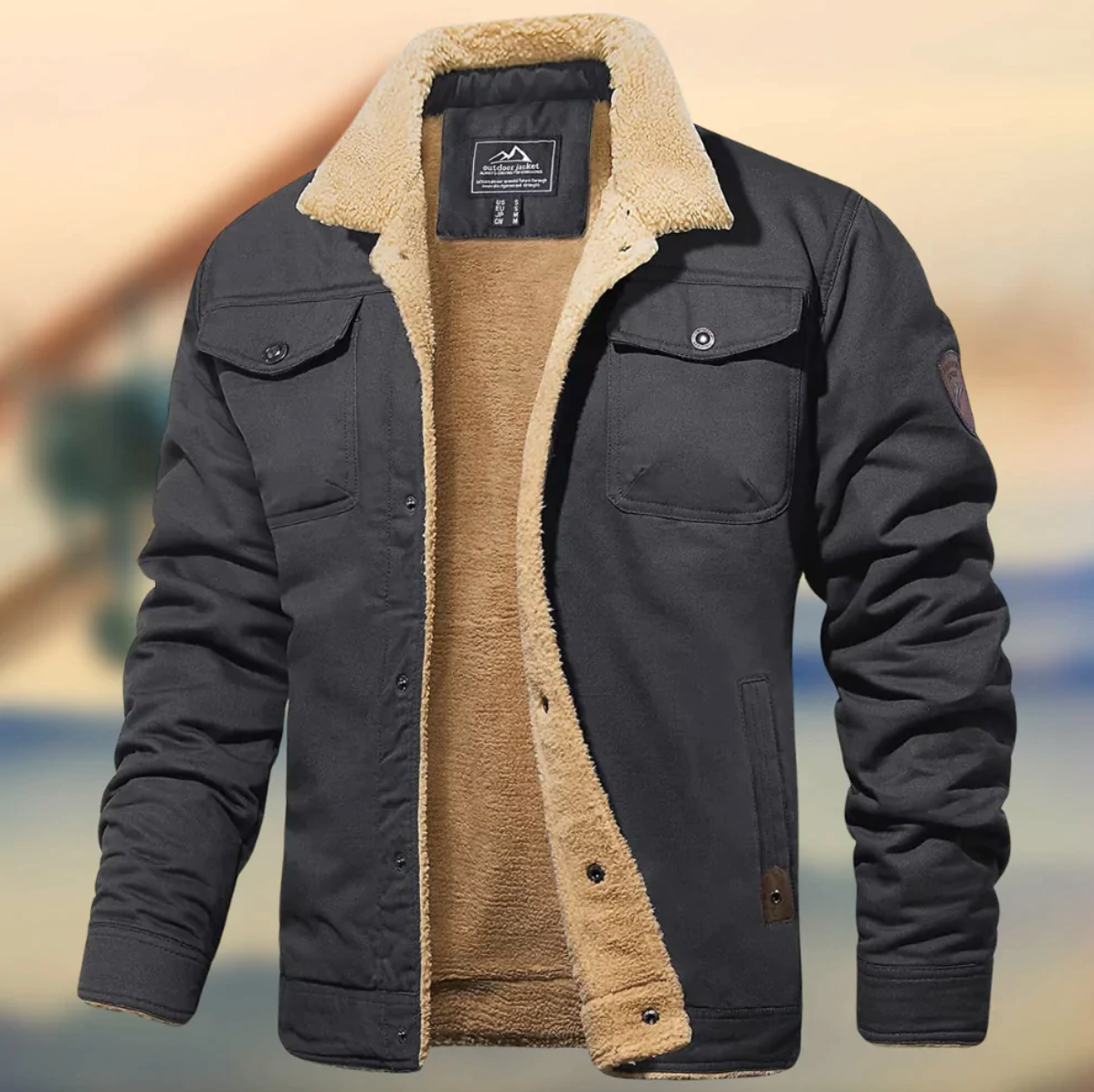 Krohn-e | Elegante Warme Alltagsjacke