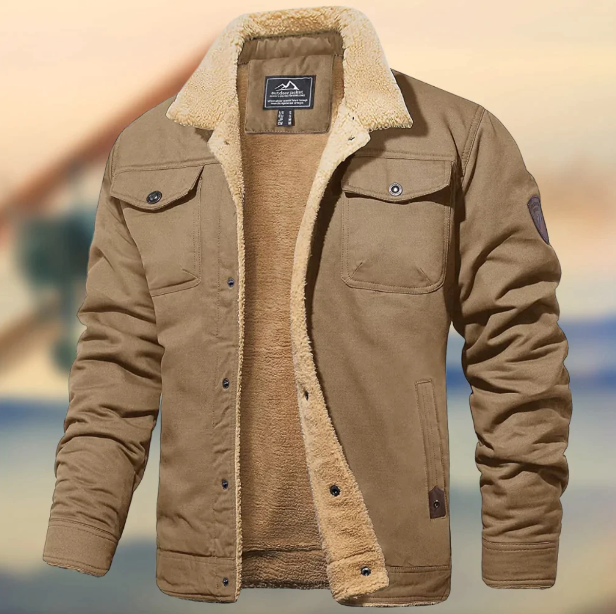 Krohn-e | Elegante Warme Alltagsjacke