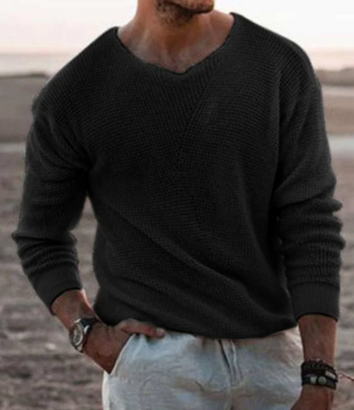 Krohn-e | Eleganter und Warmer Pullover