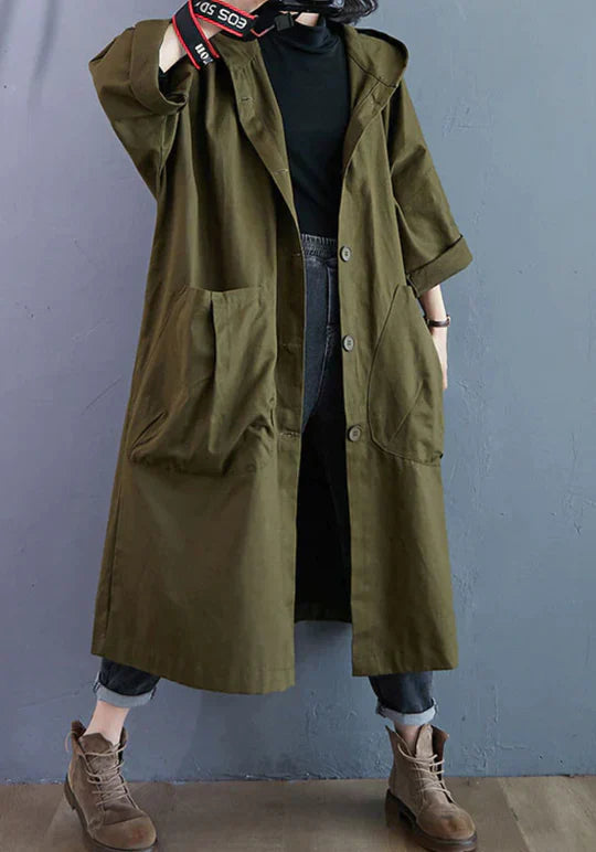 Krohn-e | Lange Jacke für Herbst und Winter - Krohn-e