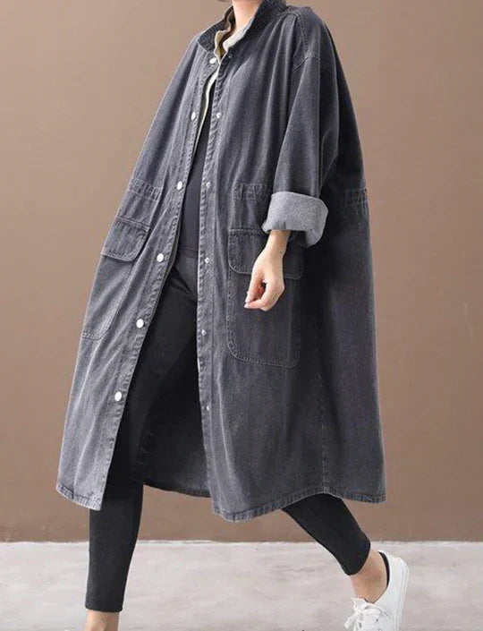 Krohn-e | Lange Jacke Für Herbst Winter