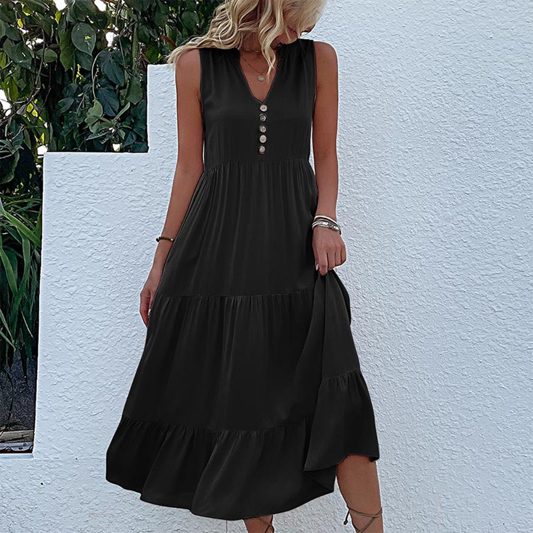 Entspanntes Sommerkleid - Meli