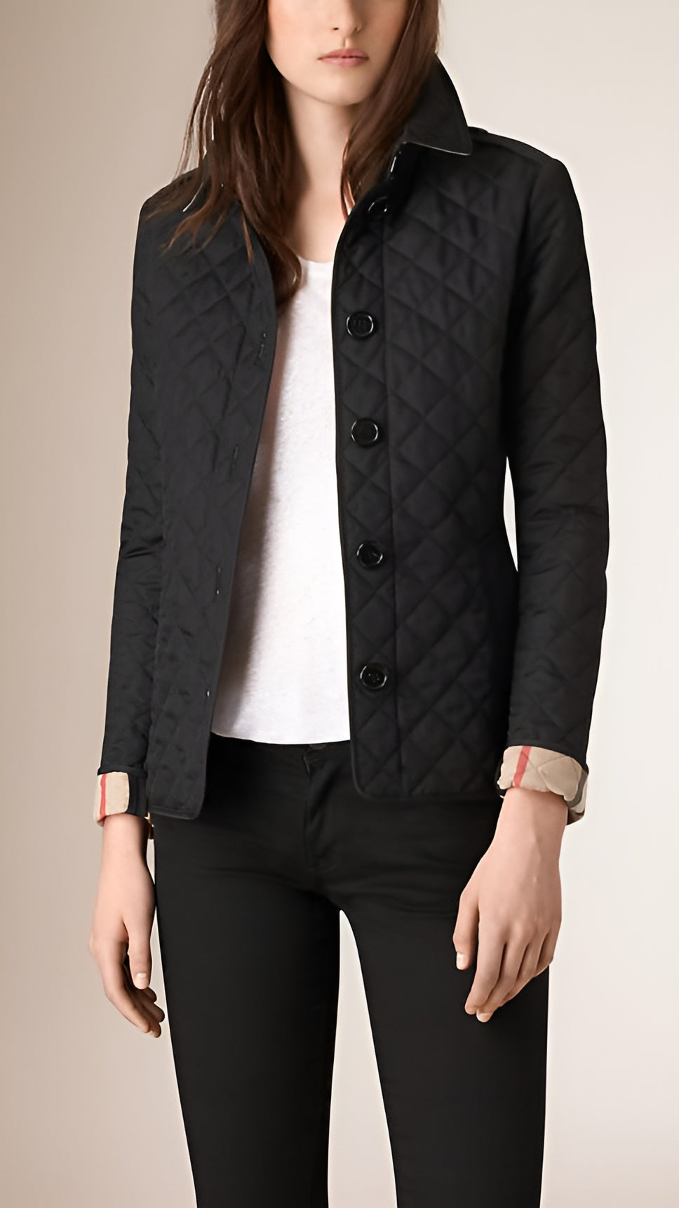 Leichte, elegante Seiden-Baumwolljacke von Bristelle