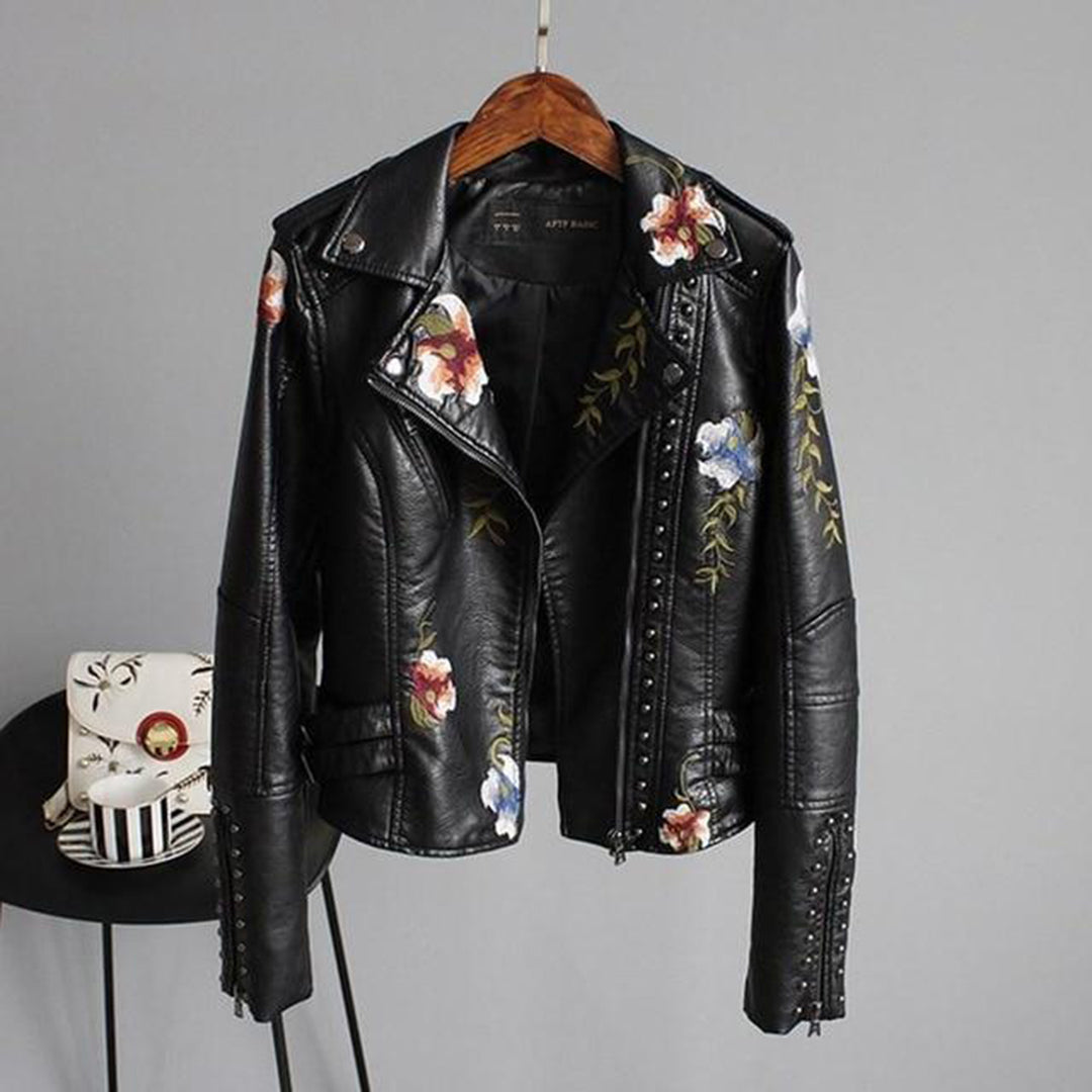 Krohn-e | Blumenjacke für Frauen, Herbstkollektion