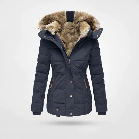 Krohn-e | Warme und Elegante Daunenjacke für Frauen
