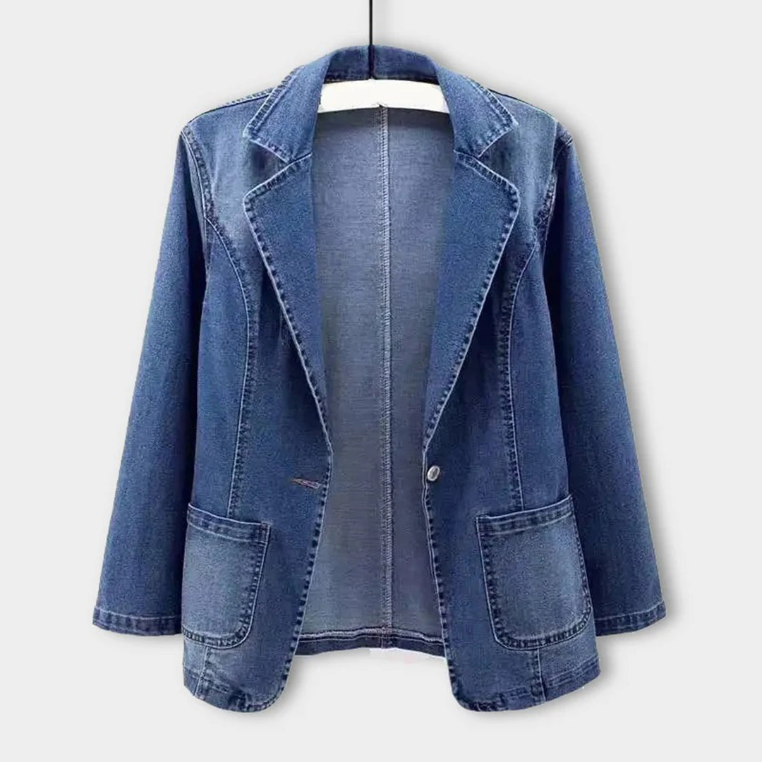 Stilvoller Jeansblazer