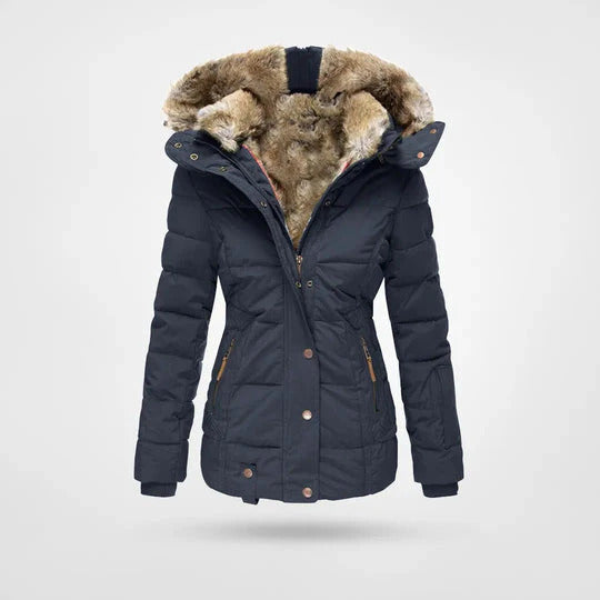 Krohn-e | Winterjacke mit Fellkragen