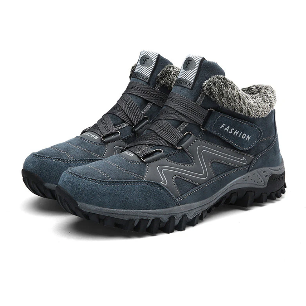 KROHN-E Damen Wasserdichte Stiefel mit Stützfunktion und robuster Konstruktion