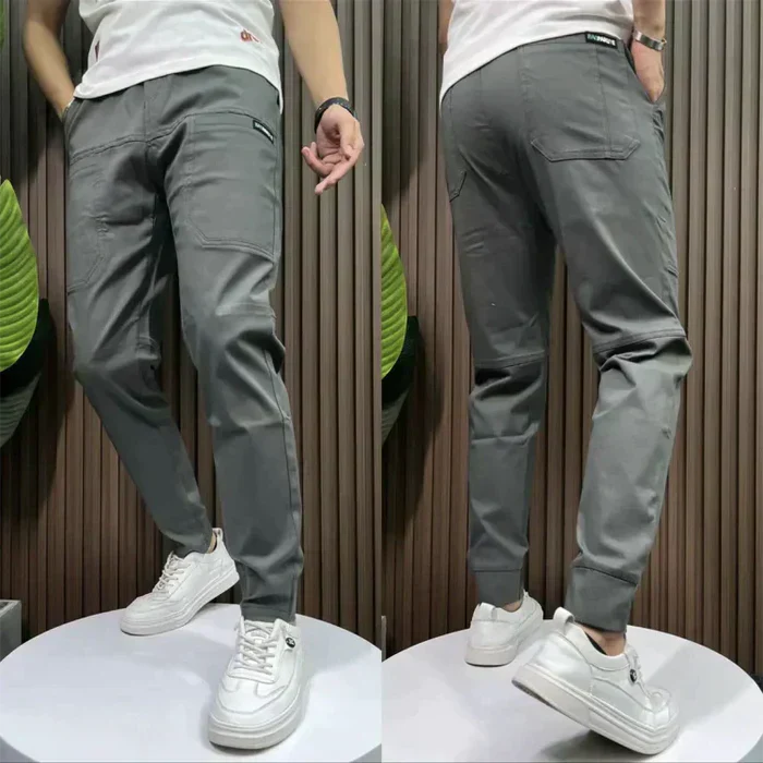 Elasticated Cargo Trousers