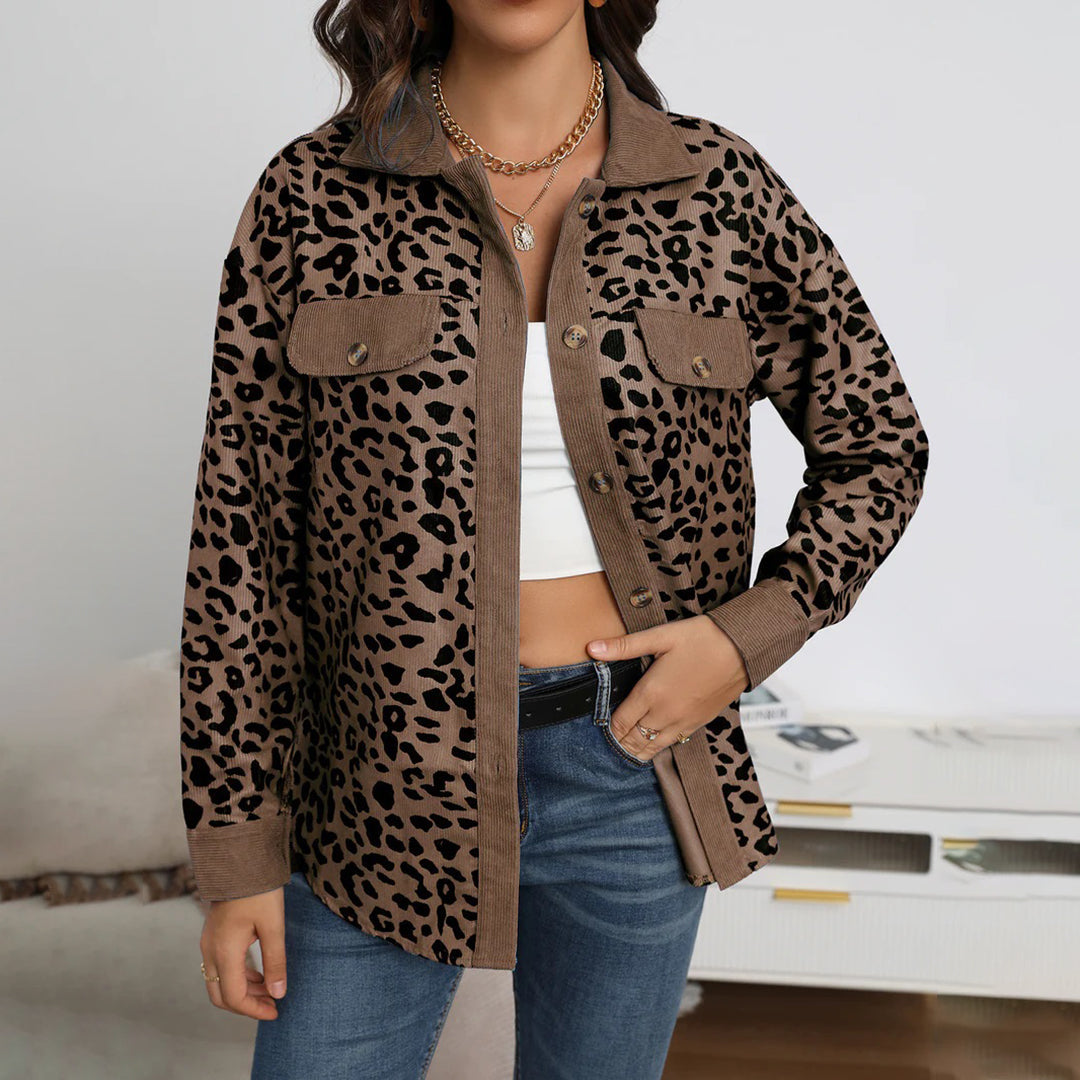 Krohn-e | Trendige Leopardenjacke
