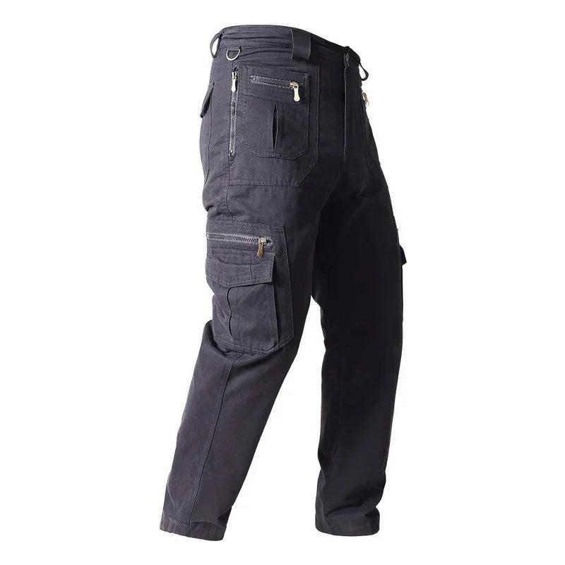 Taktische Cargohose mit geradem Schnitt