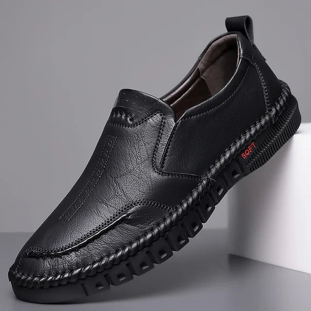 Stylish UrbanStride Men's Leather Business Loafers