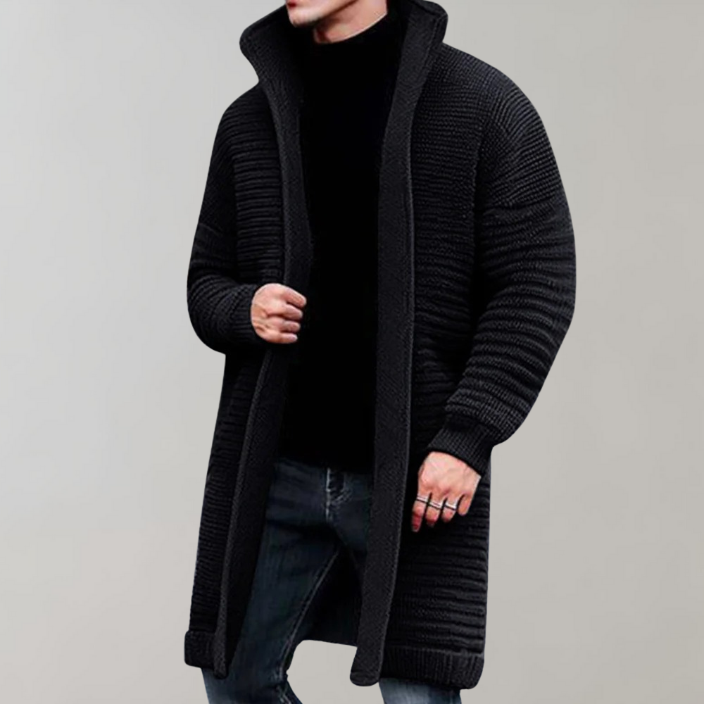 Krohn-e | Bequeme Strickcardigan Weiches Material Unbeschwerte Eleganz