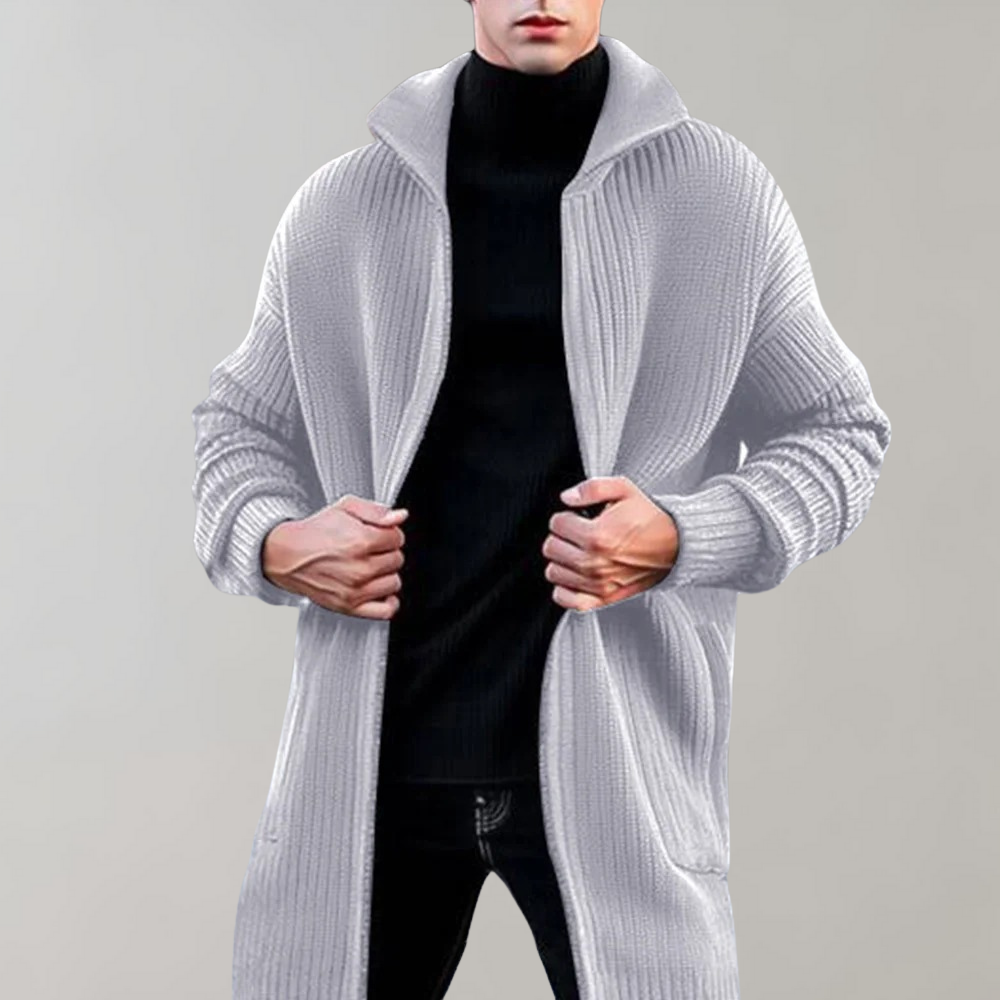 Krohn-e | Bequeme Strickcardigan Weiches Material Unbeschwerte Eleganz