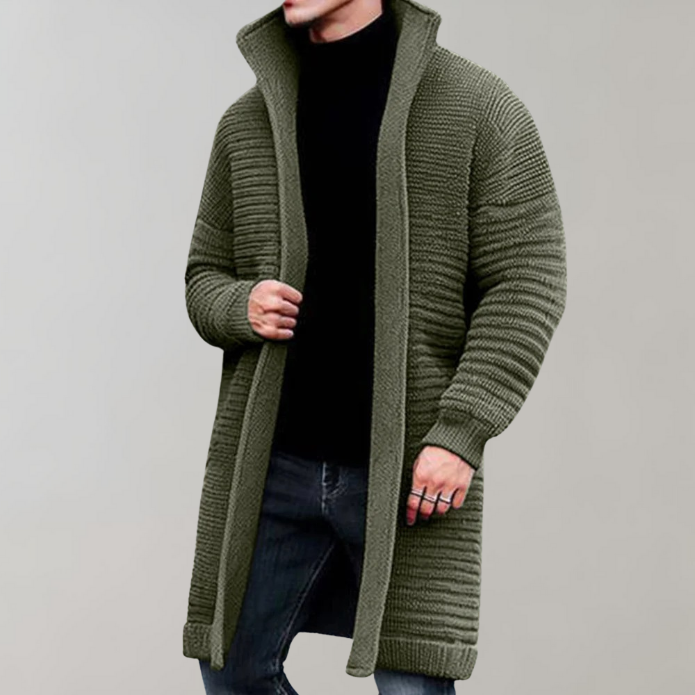 Krohn-e | Bequeme Strickcardigan Weiches Material Unbeschwerte Eleganz