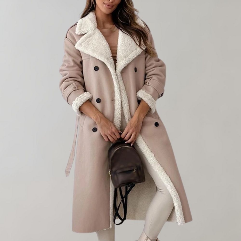 Krohn-e | Eleganter Winterfellmantel