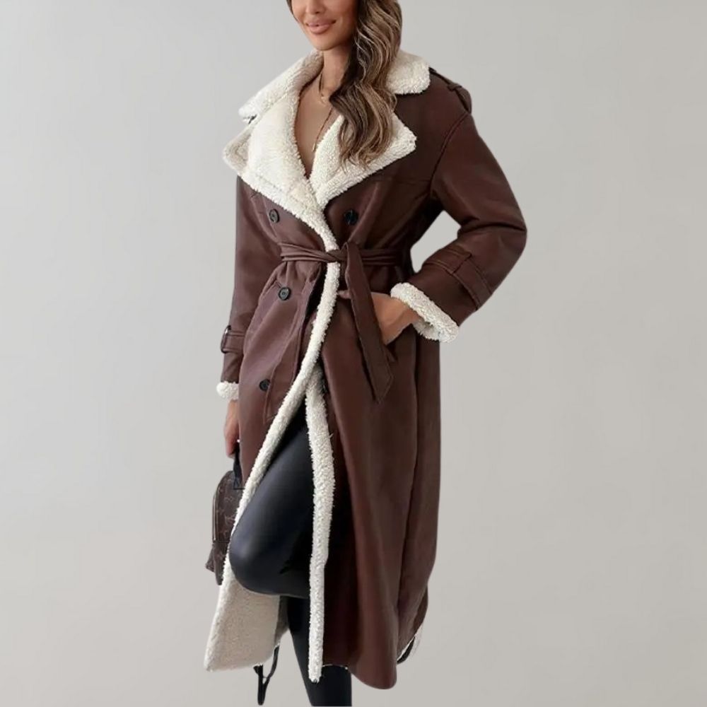 Krohn-e | Eleganter Winterfellmantel