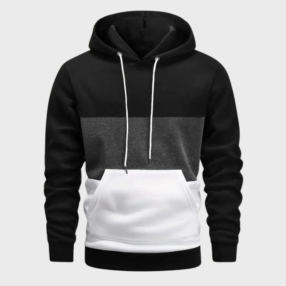 Modischer Farbblock-Hoodie für Herren von Moos