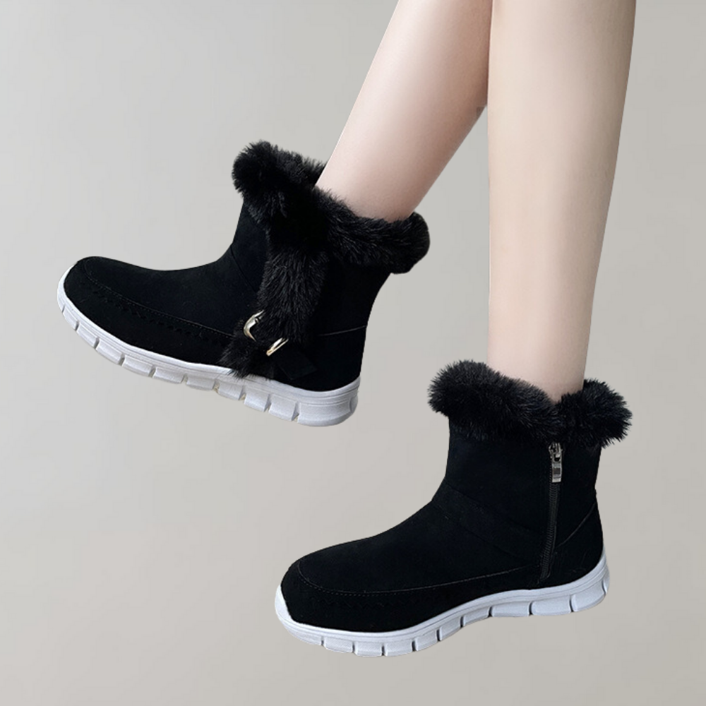 Krohn-e | Luxuriöse und Bequeme Damenstiefel für Kalte Tage