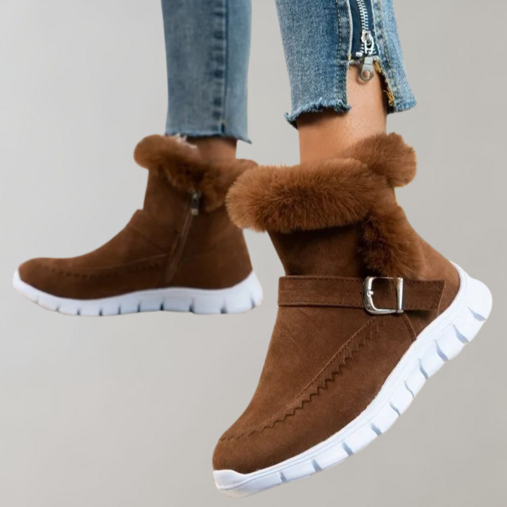 Krohn-e | Luxuriöse und Bequeme Damenstiefel für Kalte Tage