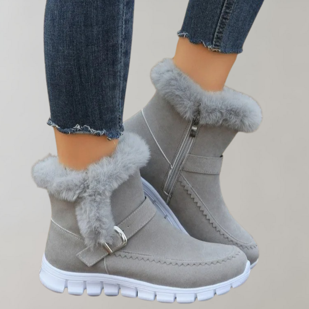 Krohn-e | Luxuriöse und Bequeme Damenstiefel für Kalte Tage