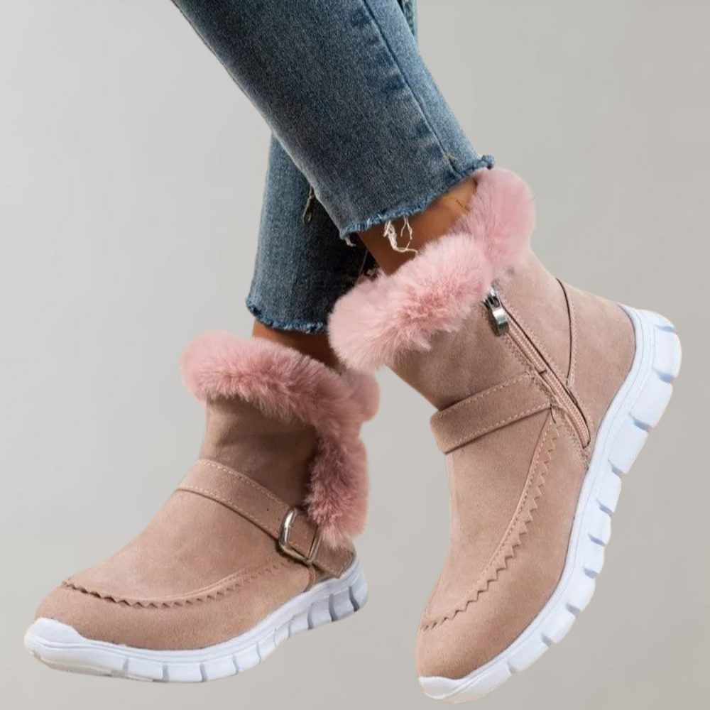 Krohn-e | Luxuriöse und Bequeme Damenstiefel für Kalte Tage