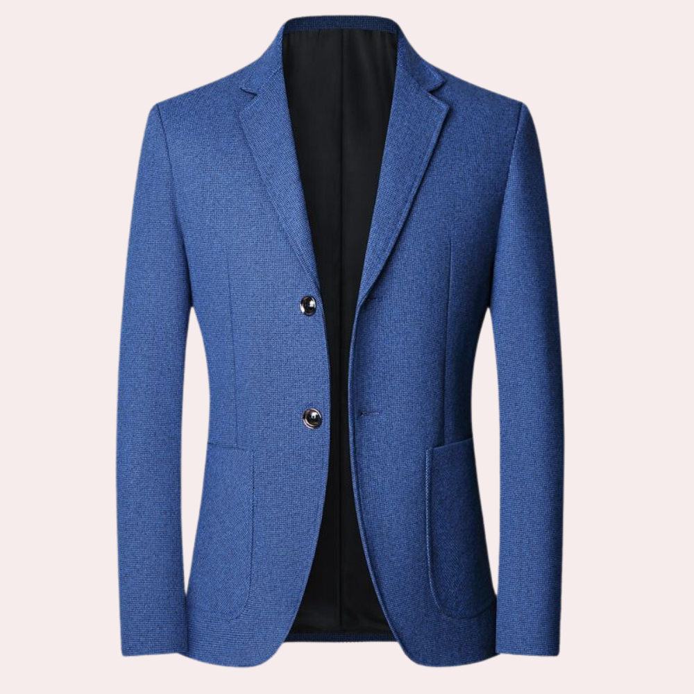 Männers Blazer: Mimir - Stilvoller Retro-Karo-Look