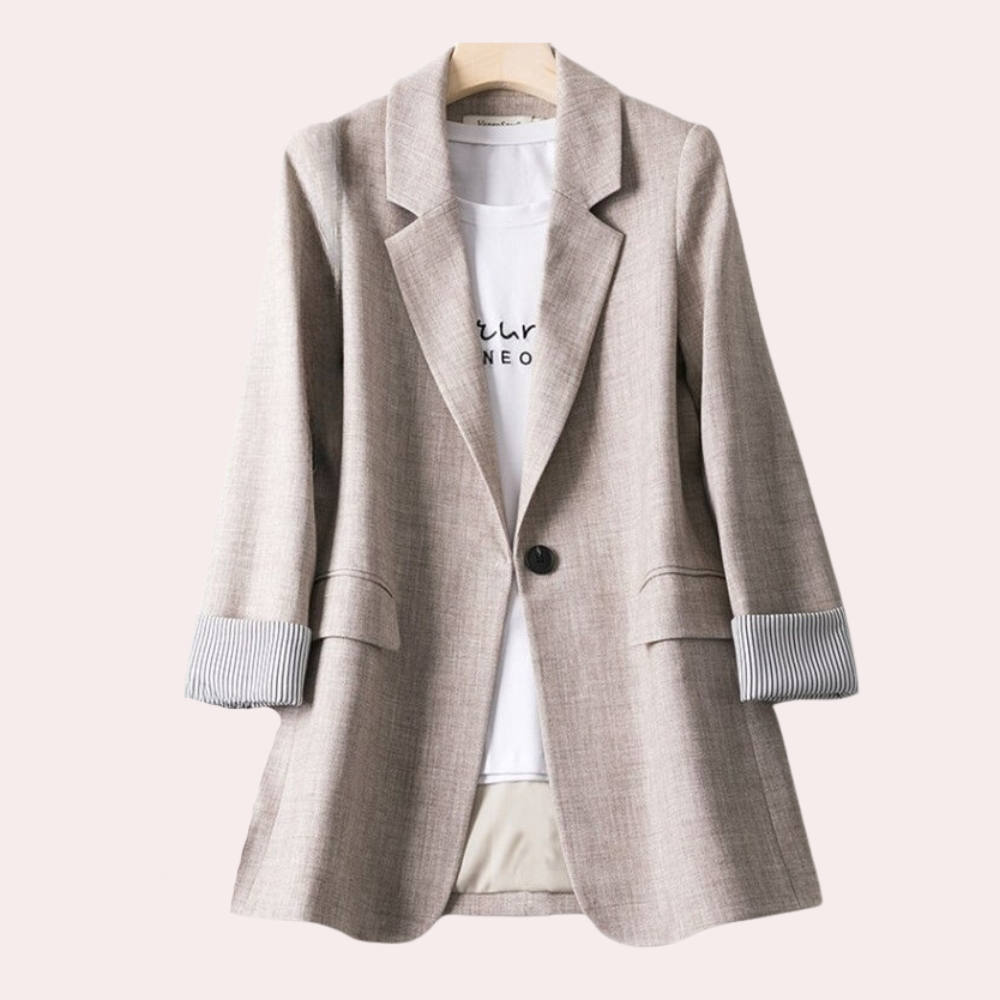 Krohn-e | Eleganter und Lässiger Blazer für Damen