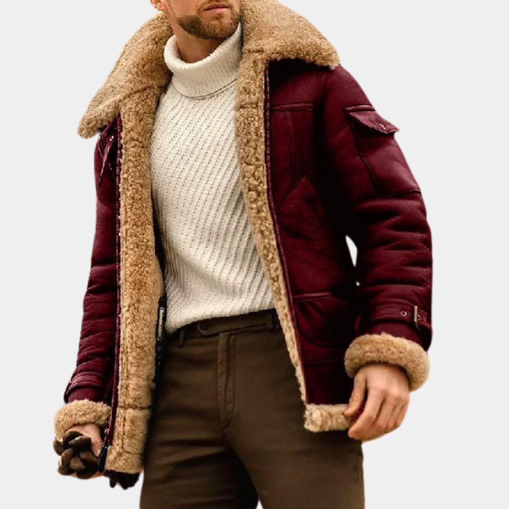 Stilvolle, warme Herrenjacke Lancelot für luxuriösen Auftritt