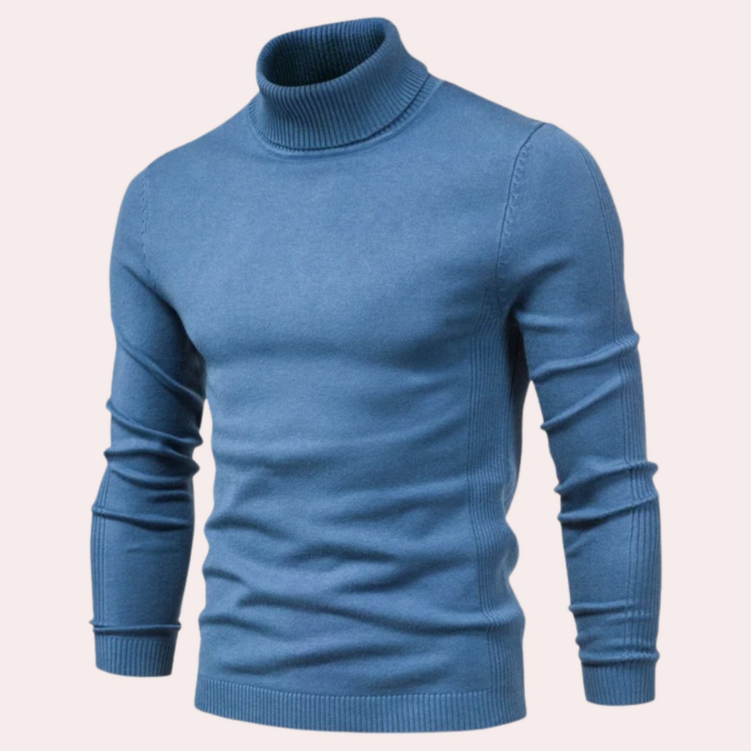 Krohn-e | Lässiger Rollkragenpullover für Herren